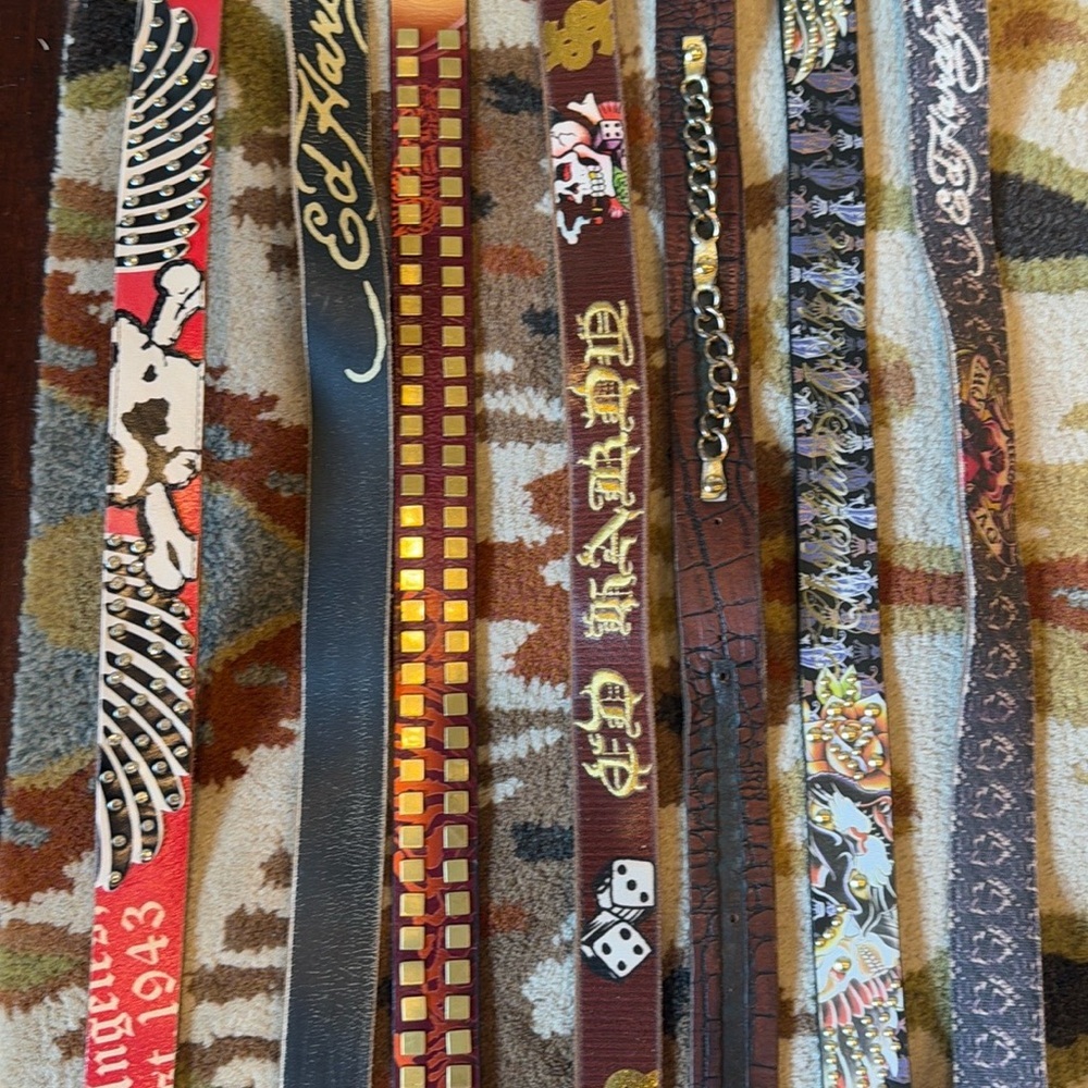 Ed Hardy Belts Collection
